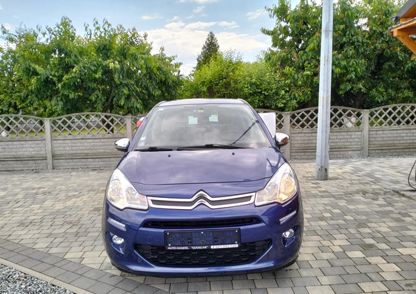 Citroen C3 cena 19900 przebieg: 177342, rok produkcji 2014 z Tychowo małe 497